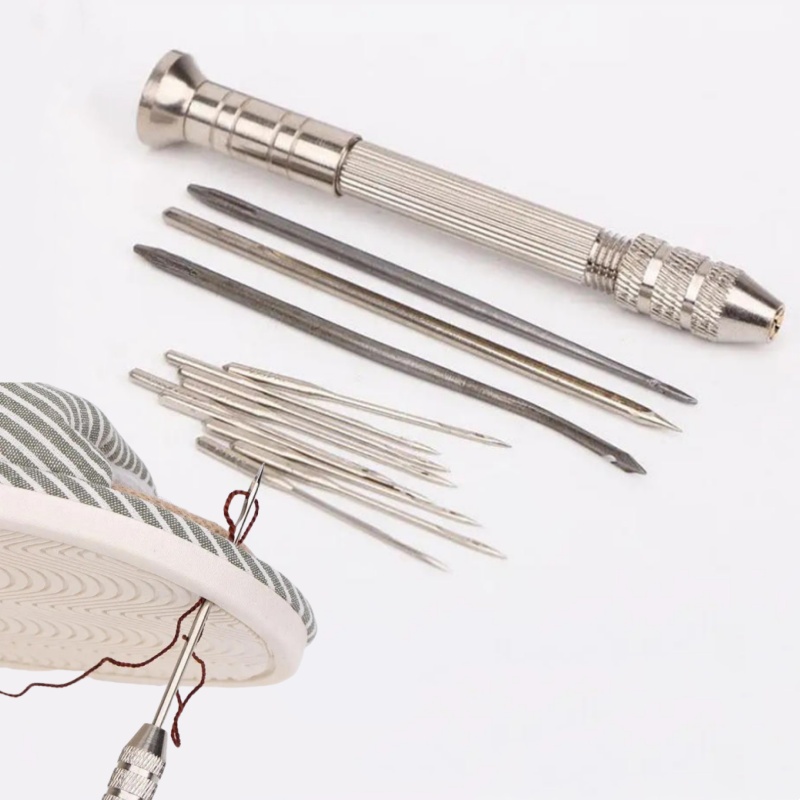 Leatherwork Kit - طقم إصلاح الخياطة الجلدية - إبر