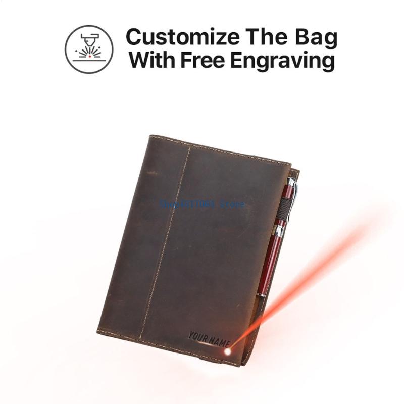 Leatherwork Plans - غلاف مجلة T3LB المحمول مع صفحات