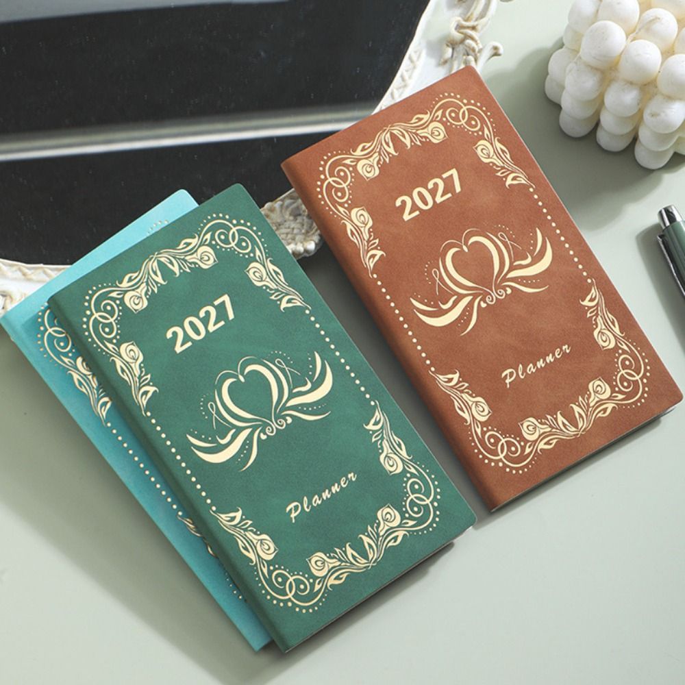 Leatherwork Plans - مفكرة تخطيط أعمال إنجليزية لعام 2027،