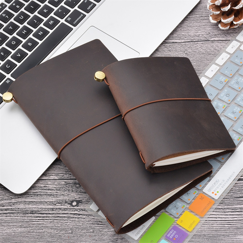 Leather Work Diary - دفتر مسافر من الجلد الطبيعي يمكنك