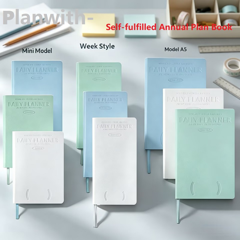 Leather Work Diary - دفتر تخطيط سنوي ذاتي الترقيم من