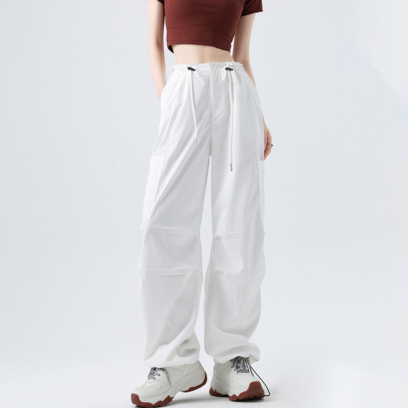 Leather Work Overalls - سراويل العمل الأمريكية النسائية لخريف وشتاء