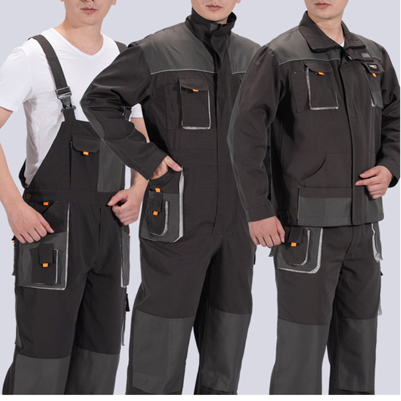 Leather Work Overalls - بدل لحام ملابس العمل المريلة الواقية