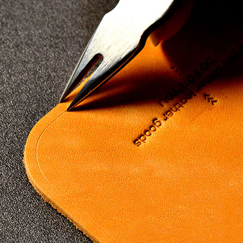 1 قطعة الجلود الضحلة فتحة حافة - مراجعة Leatherwork Projects وسعره