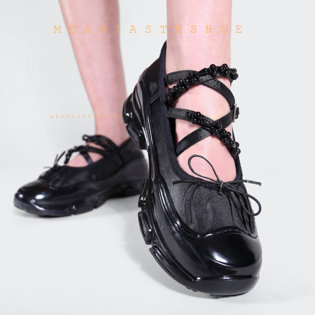 أحذية نسائية بكعب منخفض لربيع  - مراجعة Leather Work Flats Women وسعره