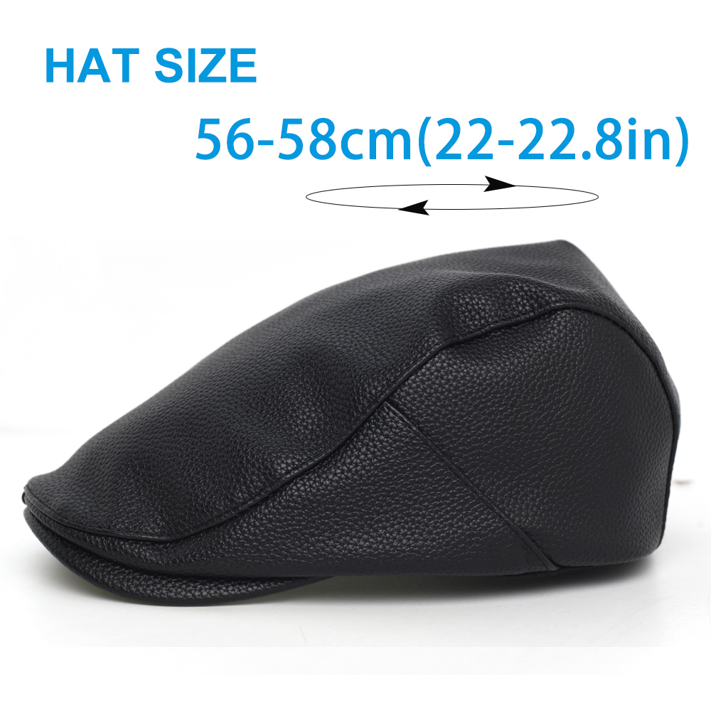 قبعة نيوزبوي من البولي يوريثان - مراجعة Leather Work Hat وسعره
