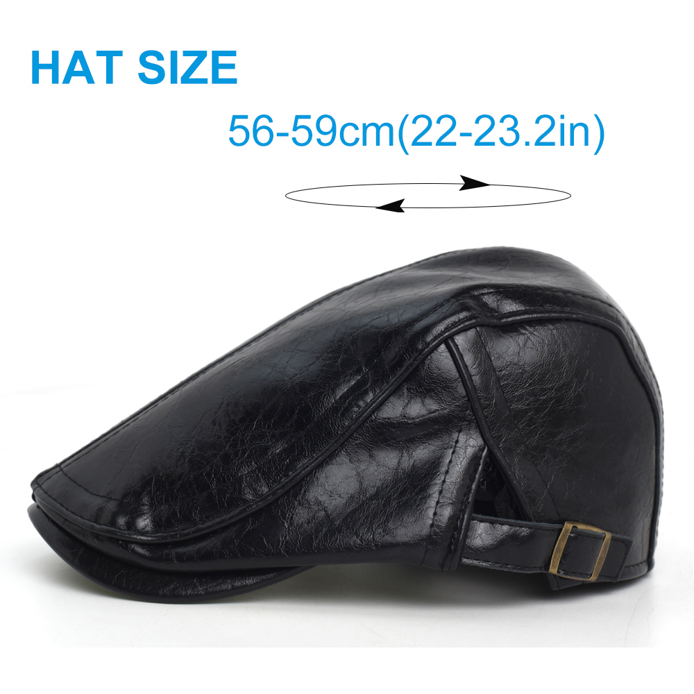 قبعة نيوزبوي من البولي يوريثان - مراجعة Leather Work Hat وسعره