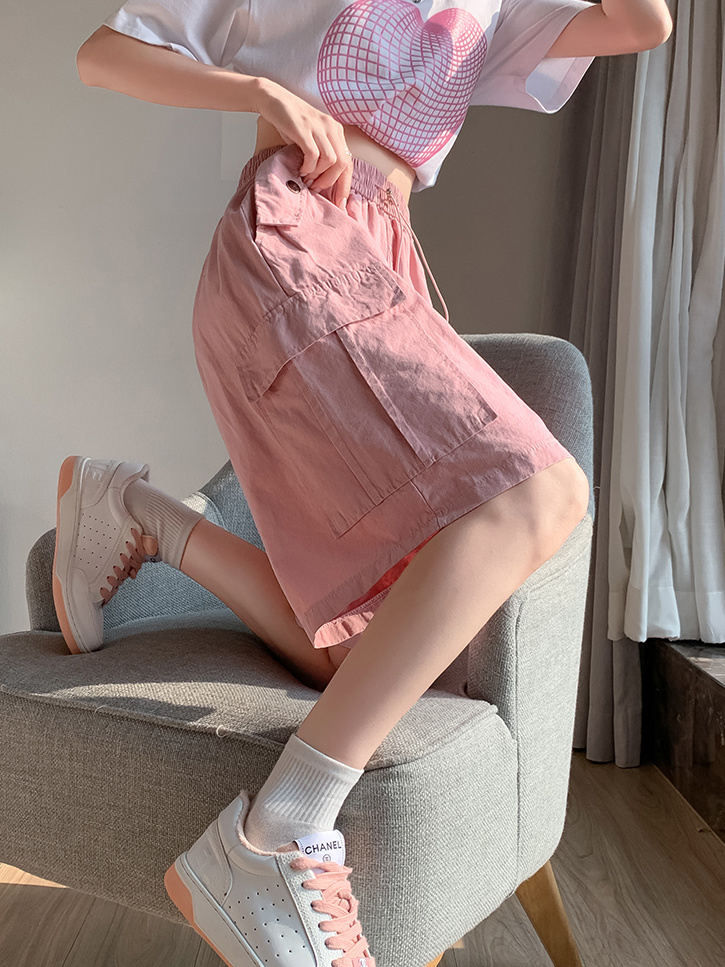 شورتات عمل أمريكية ريترو صيفية - مراجعة Leather Work Overalls وسعره
