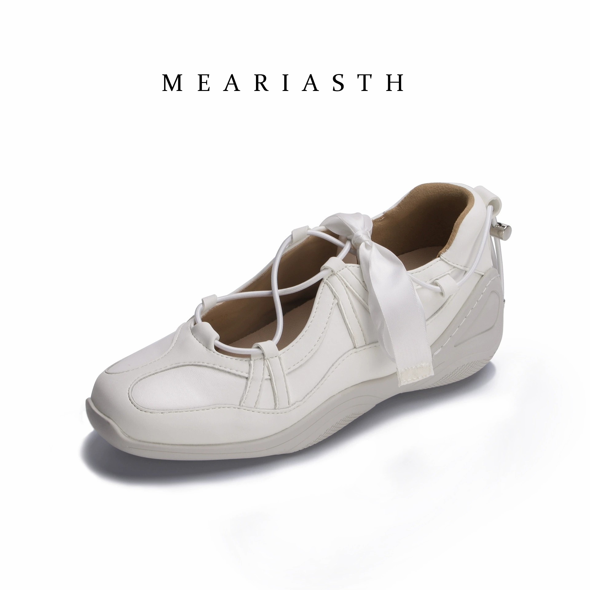 أحذية نسائية بكعب منخفض لربيع  - مراجعة Leather Work Flats Women وسعره