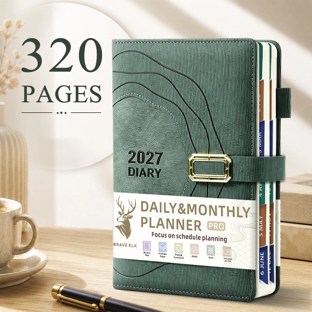 مفكرة مواعيد 2027 سميكة بغلاف  - مراجعة Leatherwork Plans وسعره