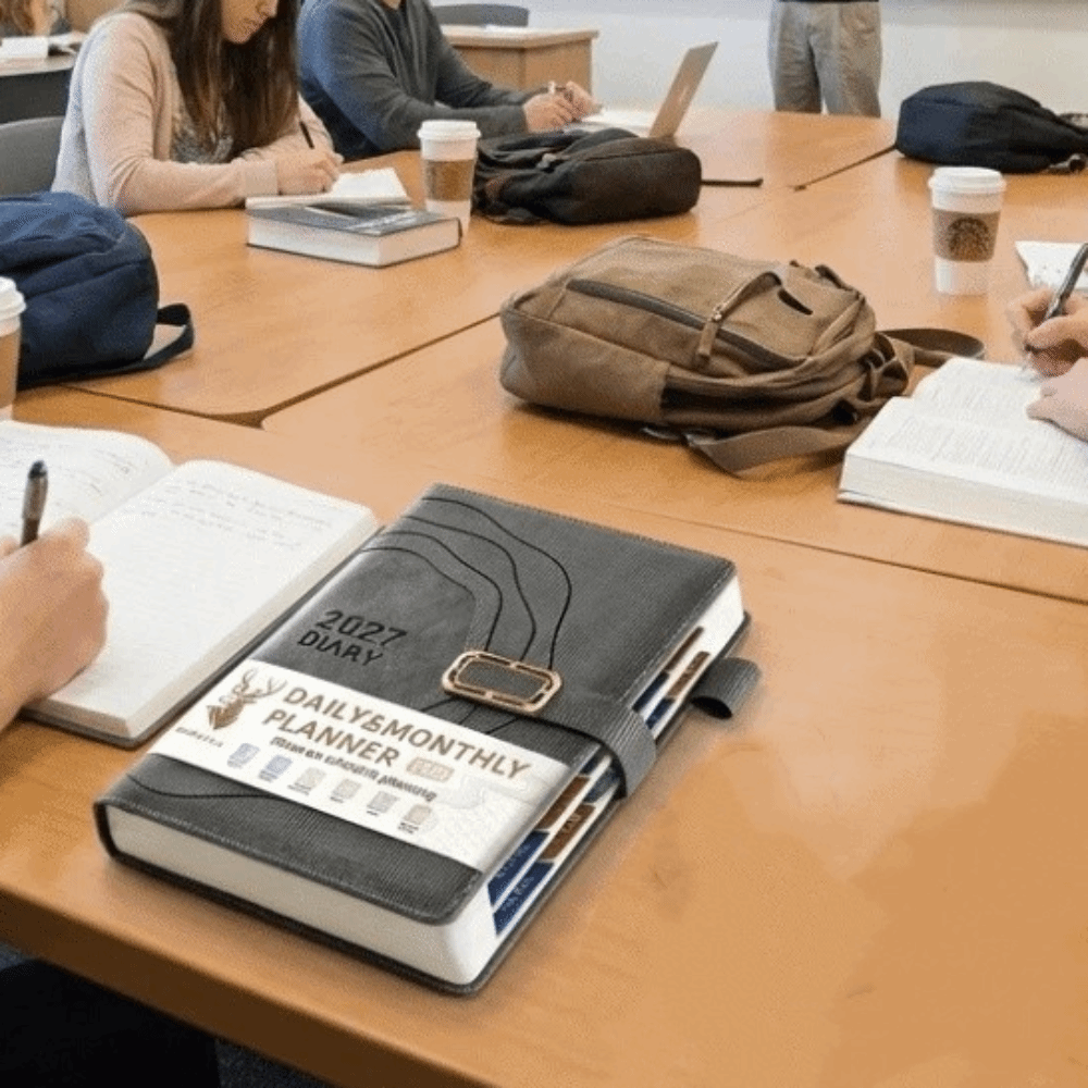 دفتر ملاحظات جدول أعمال 2027 ب - مراجعة Leatherwork Plans وسعره
