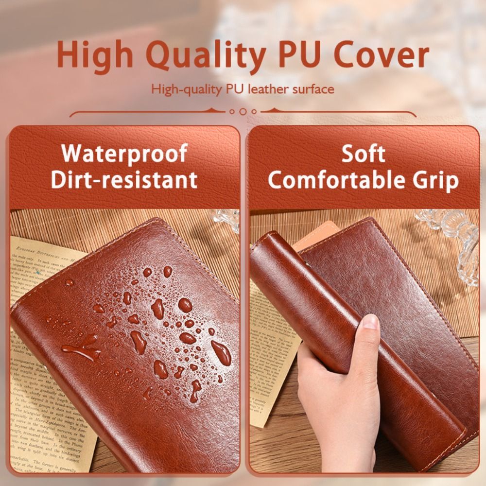 دفتر ملاحظات جديد A5/A6 بغلاف  - مراجعة Leather Work Diary وسعره