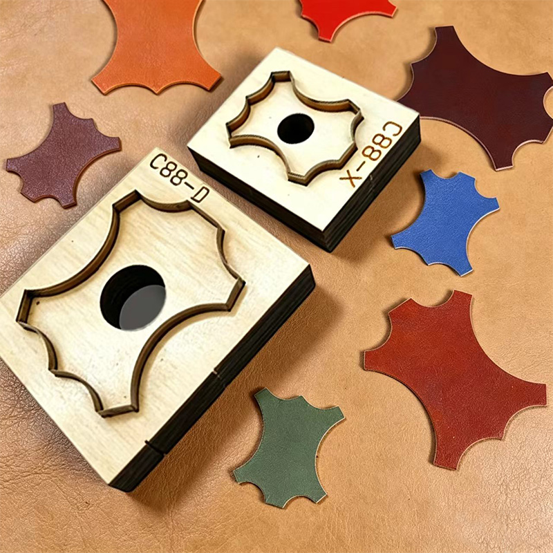 قالب قطع جلدي مربع الشكل C88 ب - مراجعة Leatherwork Projects وسعره