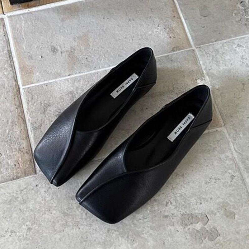 أحذية نسائية جديدة: أحذية لوفر - مراجعة Leather Work Flats Women وسعره