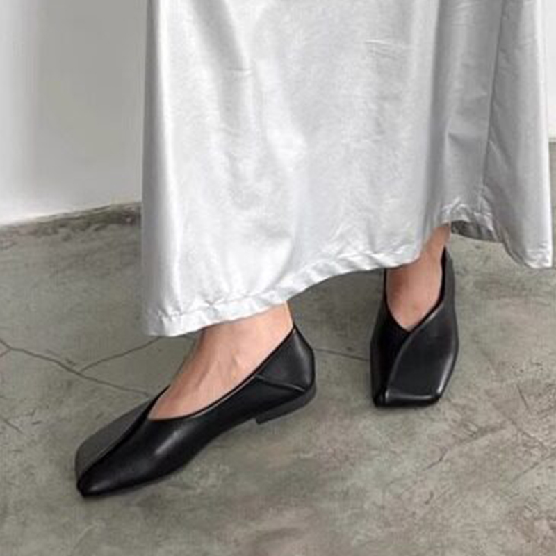 أحذية نسائية جديدة: أحذية لوفر - مراجعة Leather Work Flats Women وسعره