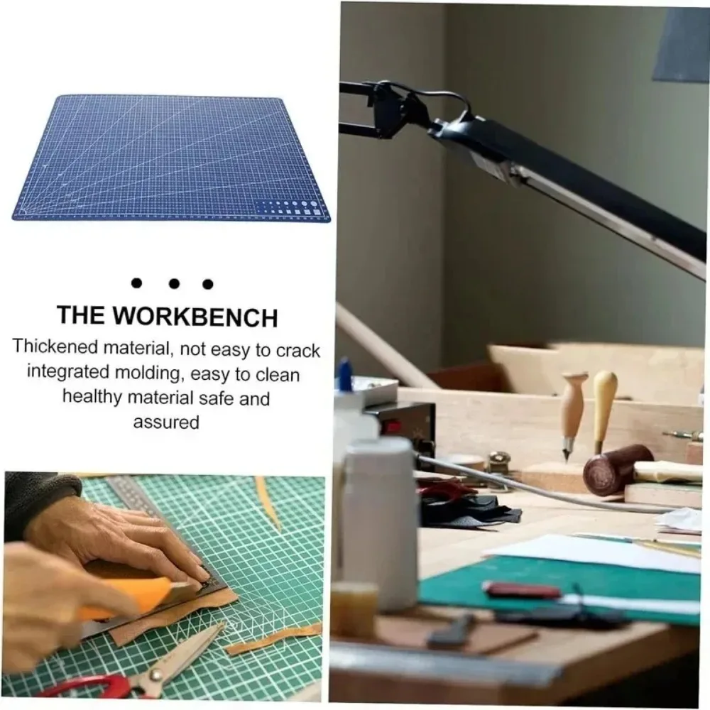 A3 PVC قطع حصيرة جانب واحد لخي - مراجعة Leather Workbench وسعره