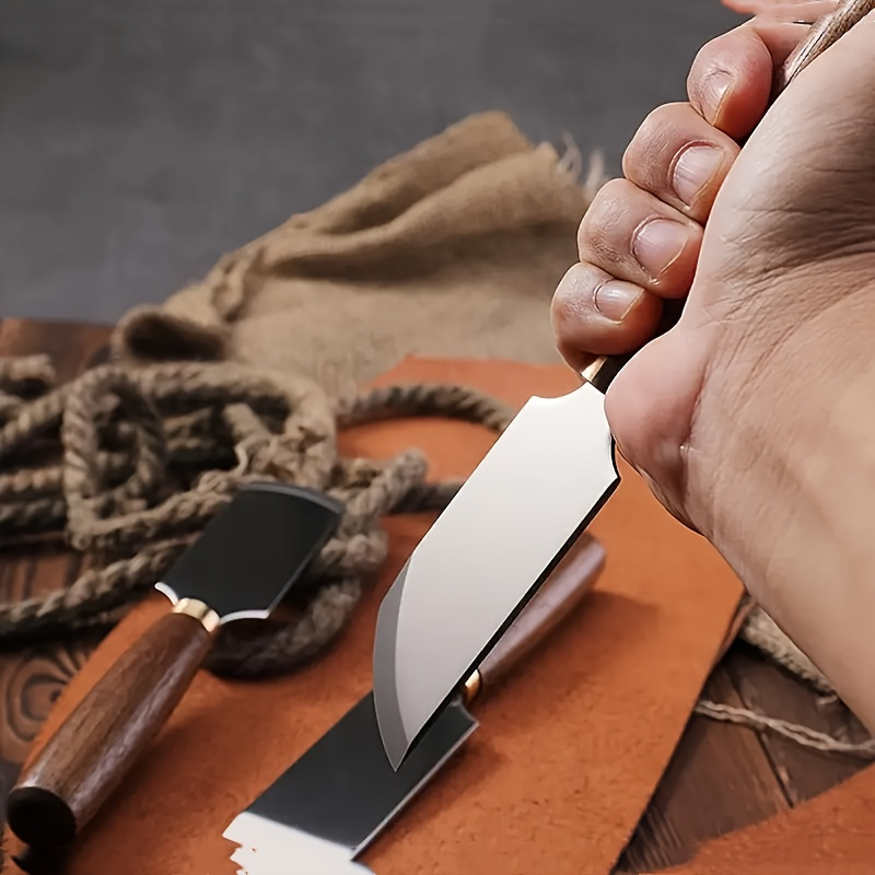 أدوات قطع الجلود حافة مستقيمة  - مراجعة Leatherwork Projects وسعره