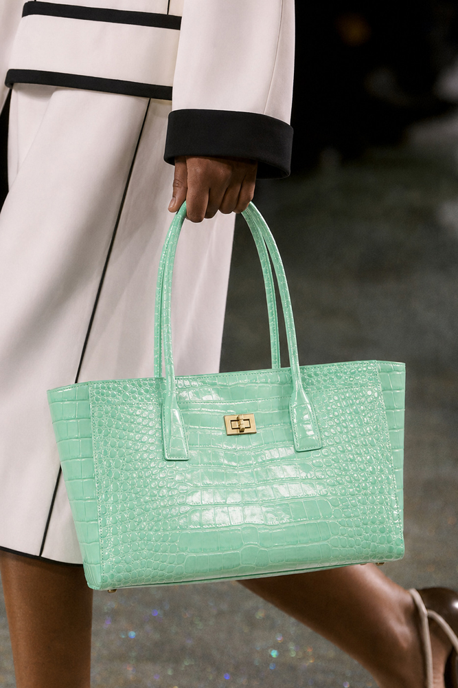 حقيبة يد SHELKSBAG لامعة بنقشة - مراجعة Leather Work Handbag وسعره