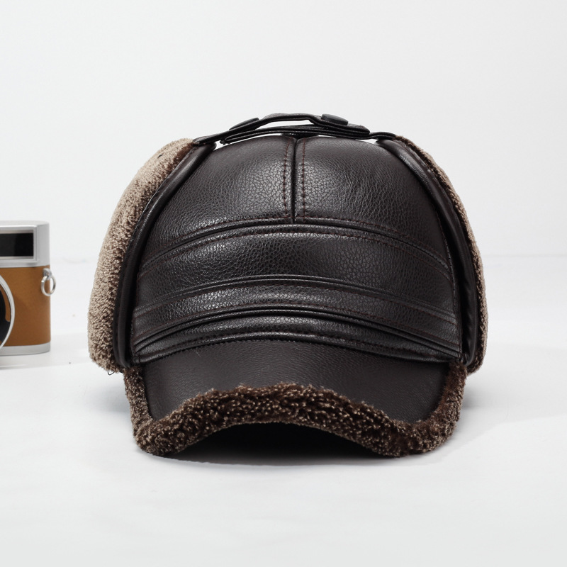 2026New بولي Leather جلد الشتا - مراجعة Leather Work Hat وسعره