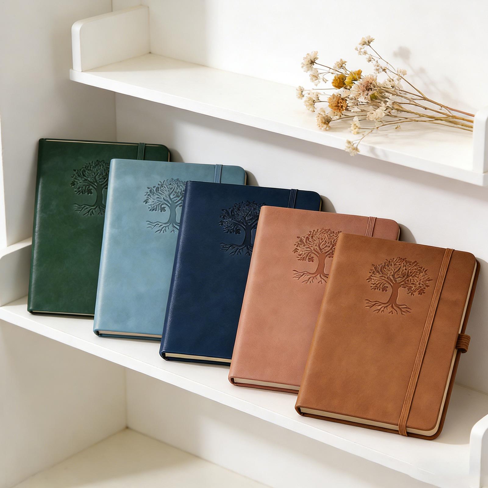 دفتر يوميات منقط بغلاف صلب من  - مراجعة Leatherwork Plans وسعره