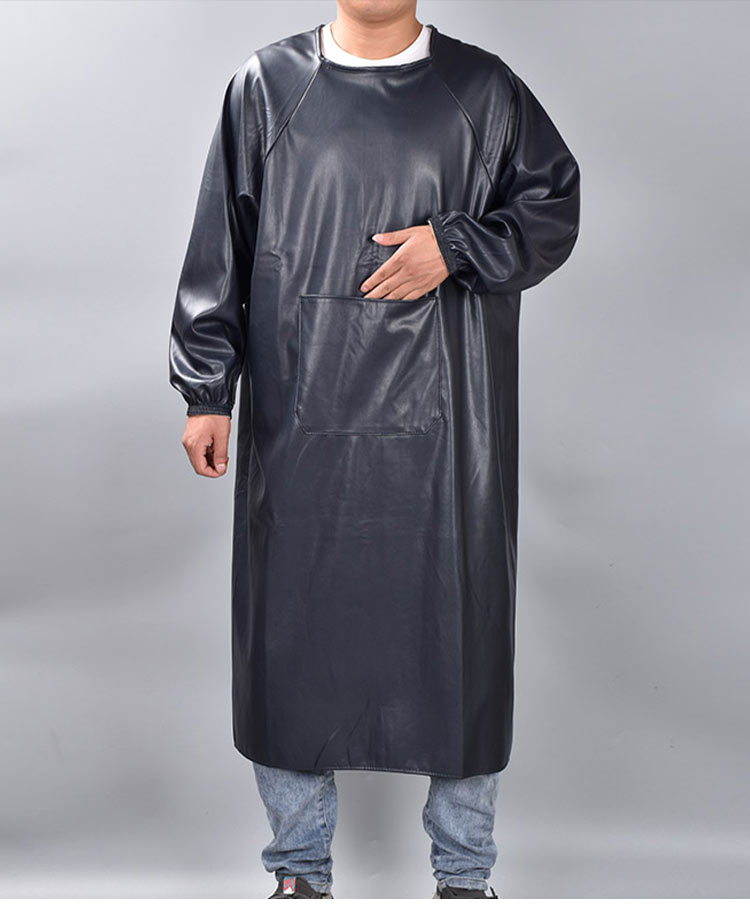 لينة الجلود وزرة زيت مقاوم للم - مراجعة Leather Work Overalls وسعره