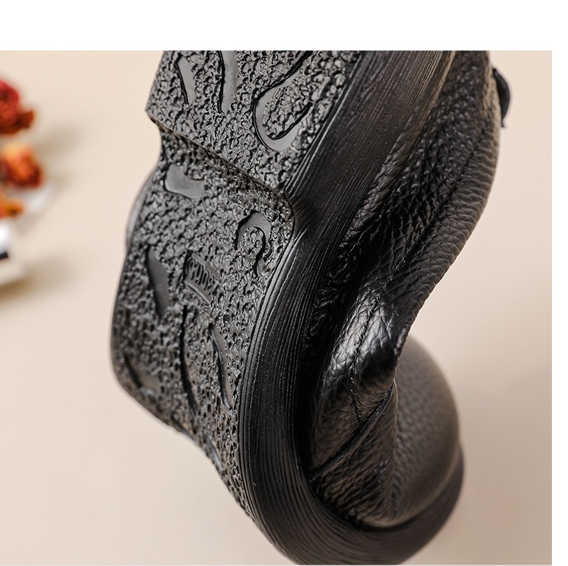 2025 حقيقية أحذية جلدية بدون ك - مراجعة Leather Work Flats Women وسعره